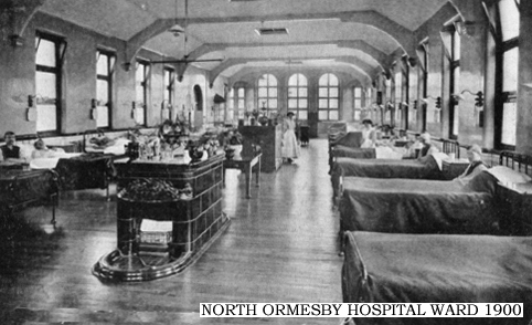 North Ormesby Hospital Ward circa 1900